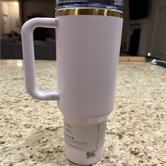 Stanley White and Gold Quencher Tumbler - Picture 2 of 3